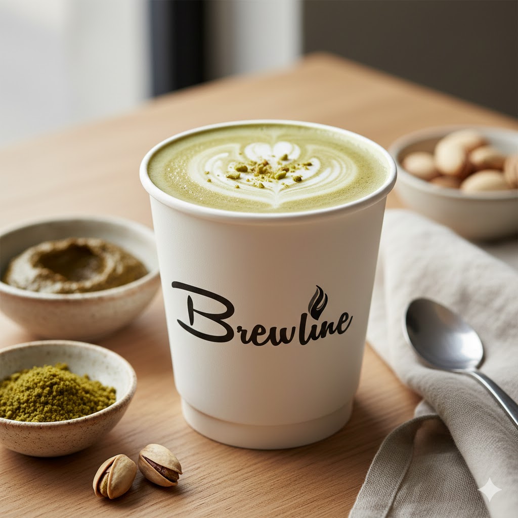 Pistachio Latte Hot